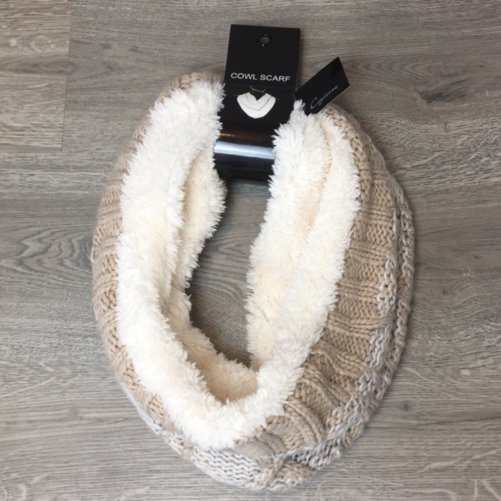 NWT Cejon Circular Infinity Knit Cowl Scarf